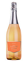 St. Julian NV Sweet Nancie Sparkling Peach Flavored Wine, Lake Michigan Shore